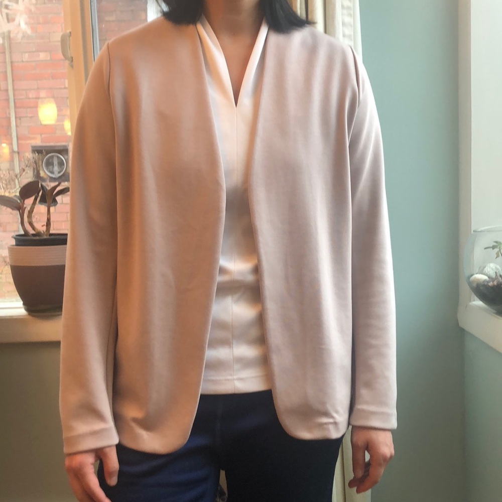 Uniqlo knit blazer